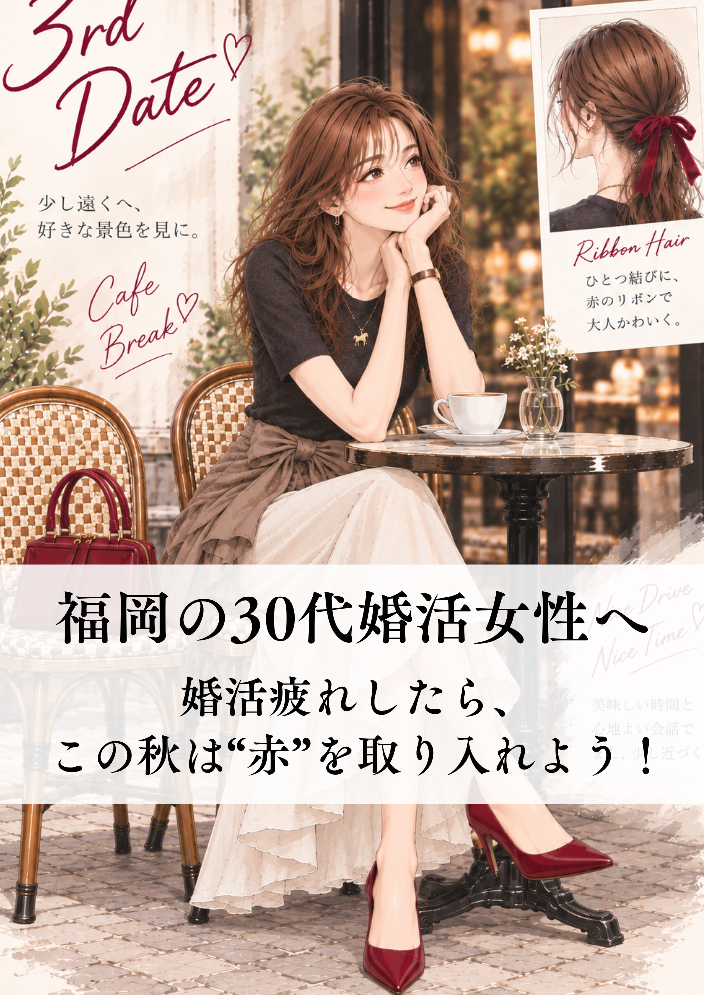 福岡の30代婚活女性へ
